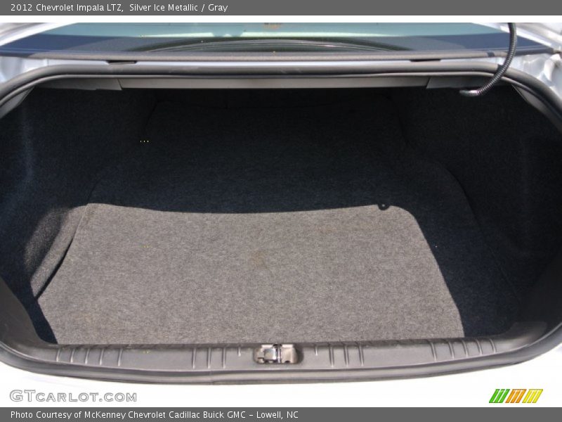 Silver Ice Metallic / Gray 2012 Chevrolet Impala LTZ