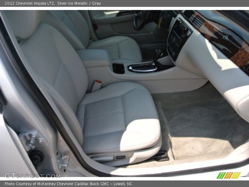 Silver Ice Metallic / Gray 2012 Chevrolet Impala LTZ