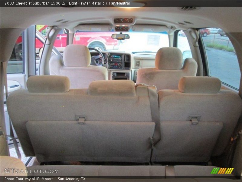 Light Pewter Metallic / Tan/Neutral 2003 Chevrolet Suburban 1500 LS