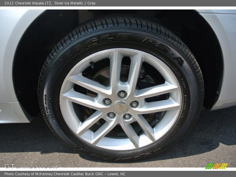 Silver Ice Metallic / Gray 2012 Chevrolet Impala LTZ