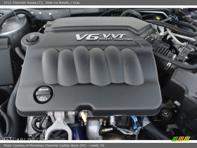 Silver Ice Metallic / Gray 2012 Chevrolet Impala LTZ