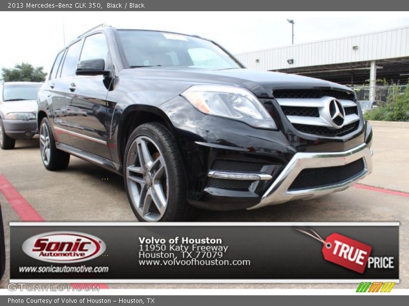 Black / Black 2013 Mercedes-Benz GLK 350