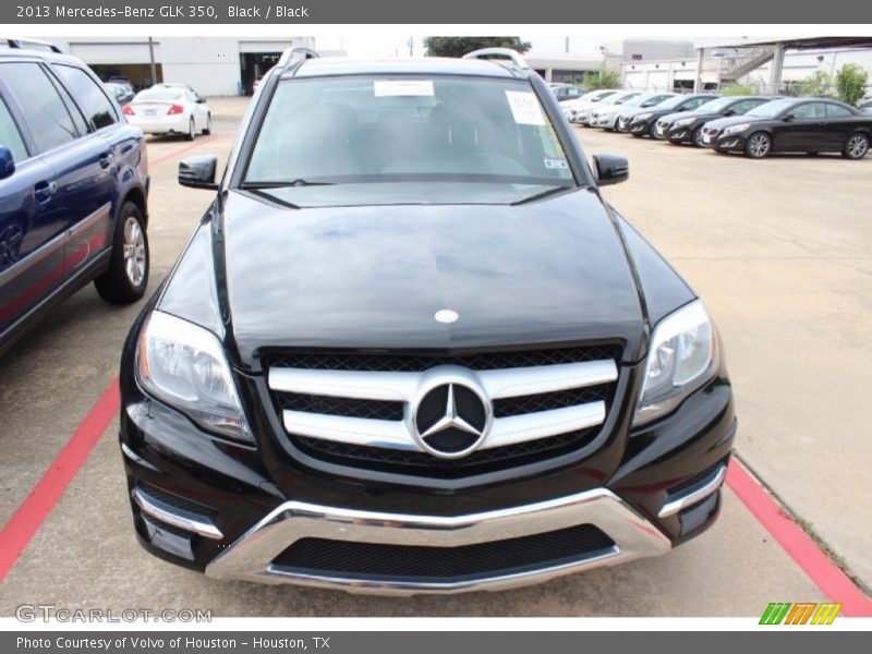 Black / Black 2013 Mercedes-Benz GLK 350