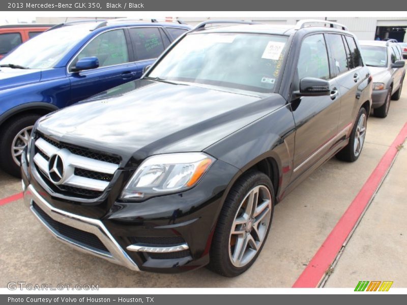 Black / Black 2013 Mercedes-Benz GLK 350