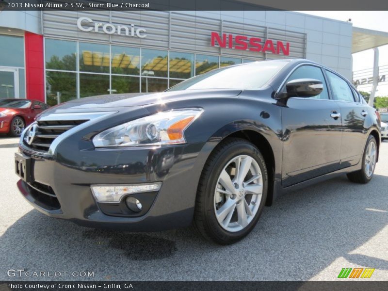 Storm Blue / Charcoal 2013 Nissan Altima 2.5 SV