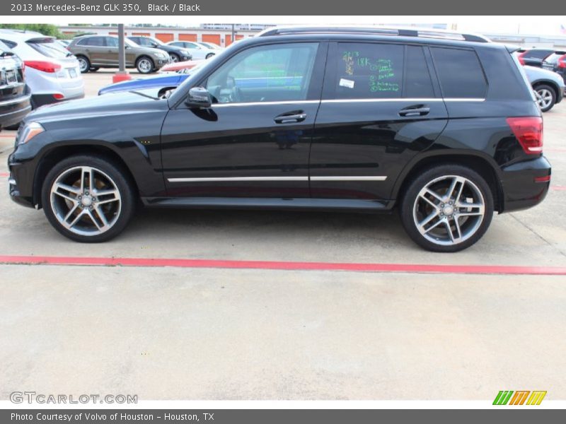 Black / Black 2013 Mercedes-Benz GLK 350