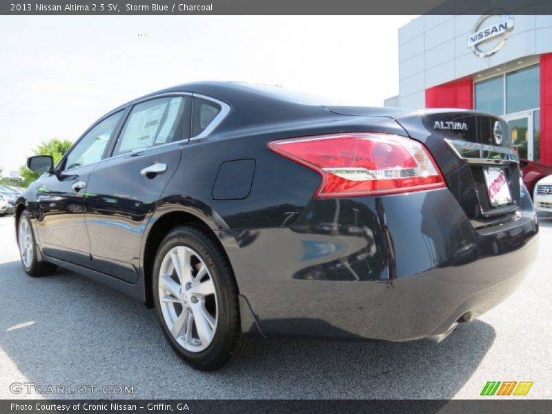 Storm Blue / Charcoal 2013 Nissan Altima 2.5 SV