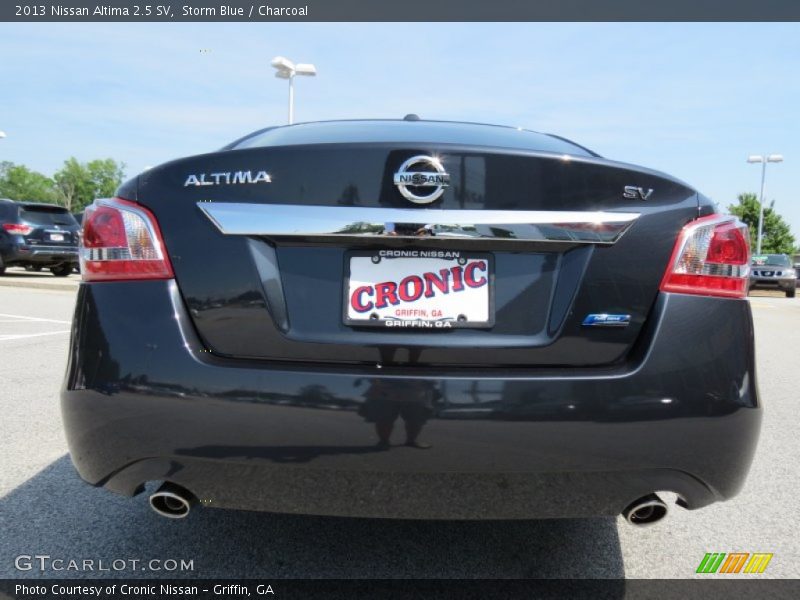 Storm Blue / Charcoal 2013 Nissan Altima 2.5 SV