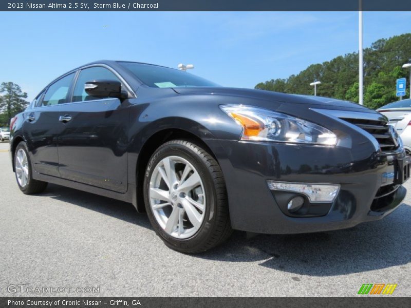 Storm Blue / Charcoal 2013 Nissan Altima 2.5 SV