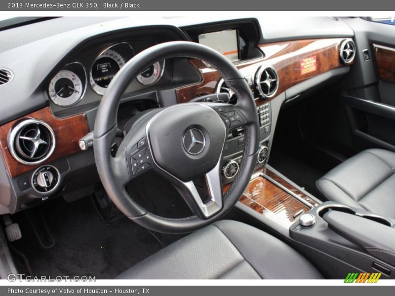 Black / Black 2013 Mercedes-Benz GLK 350