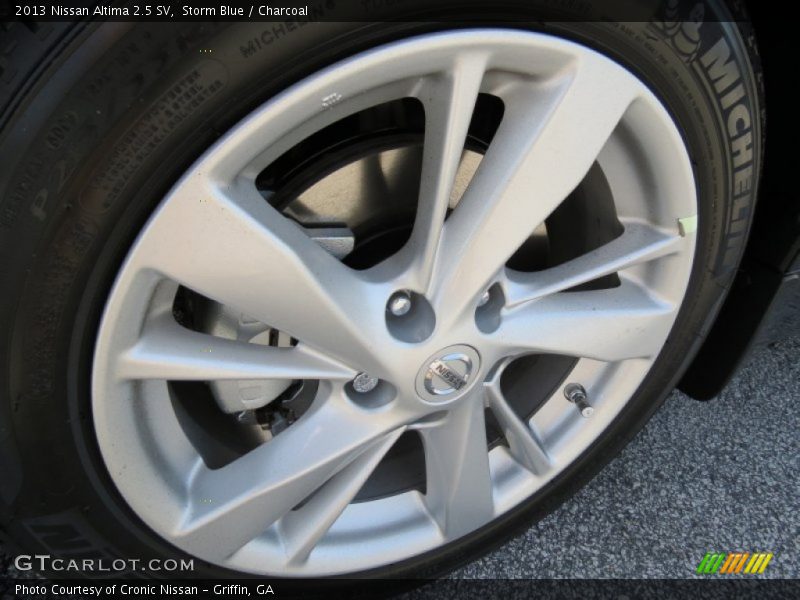 Storm Blue / Charcoal 2013 Nissan Altima 2.5 SV