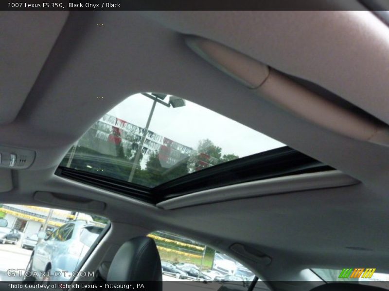 Black Onyx / Black 2007 Lexus ES 350