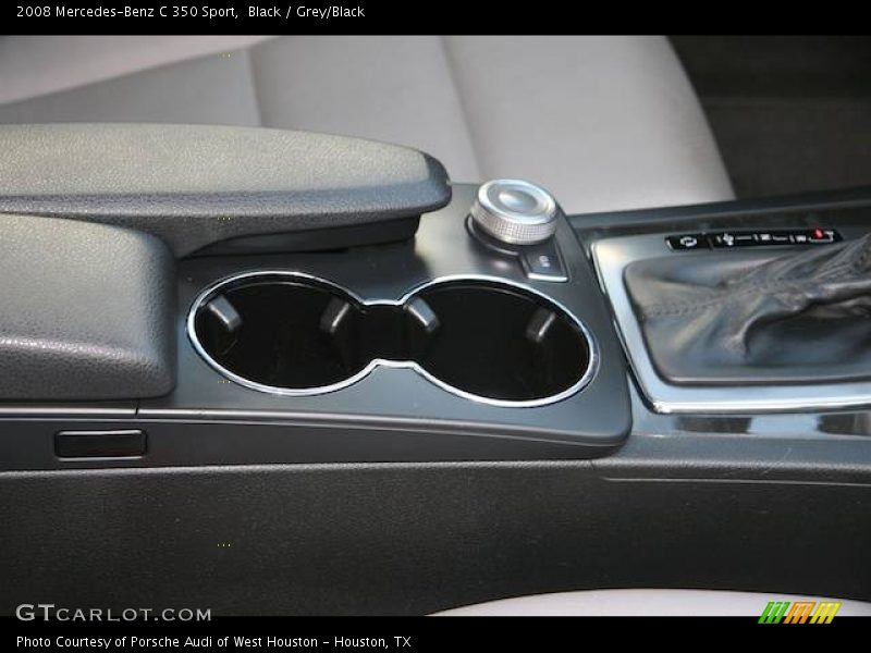 Black / Grey/Black 2008 Mercedes-Benz C 350 Sport