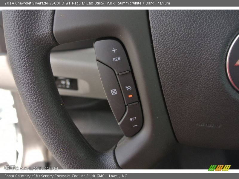 Summit White / Dark Titanium 2014 Chevrolet Silverado 3500HD WT Regular Cab Utility Truck
