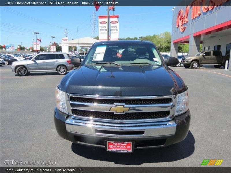 Black / Dark Titanium 2009 Chevrolet Silverado 1500 Regular Cab