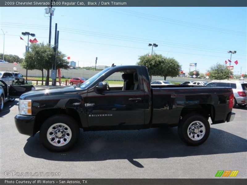 Black / Dark Titanium 2009 Chevrolet Silverado 1500 Regular Cab
