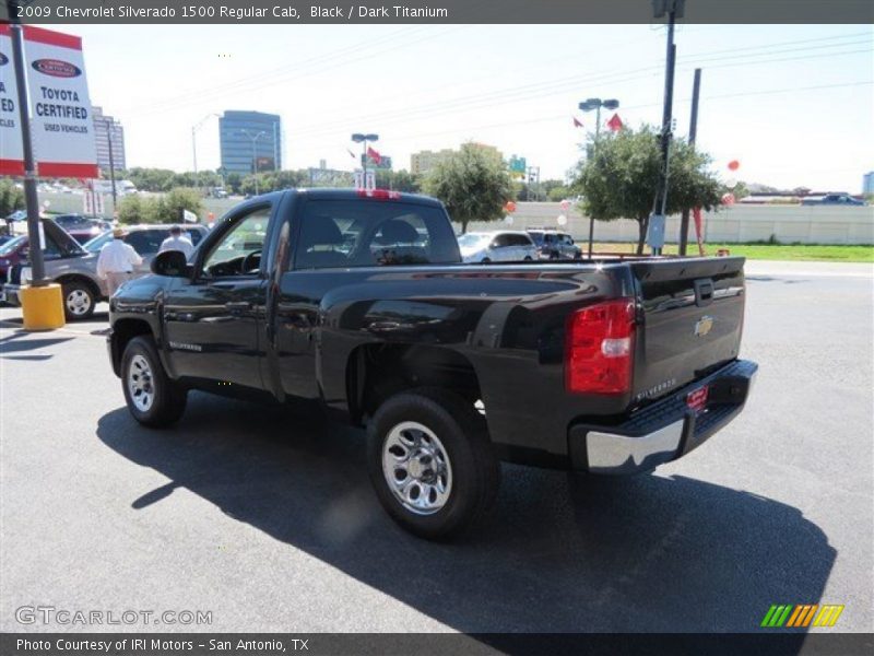 Black / Dark Titanium 2009 Chevrolet Silverado 1500 Regular Cab