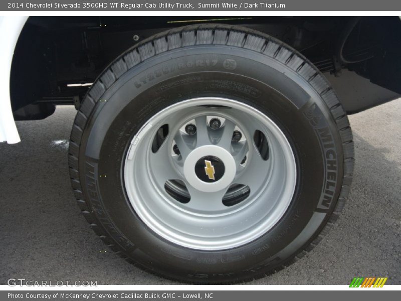  2014 Silverado 3500HD WT Regular Cab Utility Truck Wheel