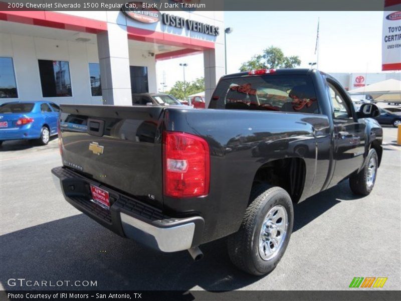 Black / Dark Titanium 2009 Chevrolet Silverado 1500 Regular Cab