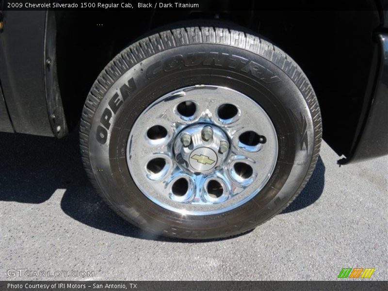 Black / Dark Titanium 2009 Chevrolet Silverado 1500 Regular Cab
