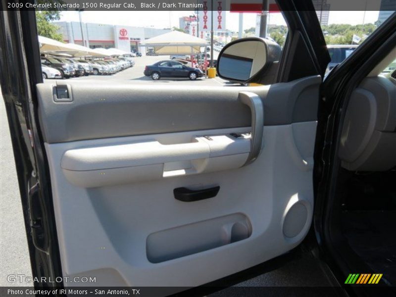 Black / Dark Titanium 2009 Chevrolet Silverado 1500 Regular Cab