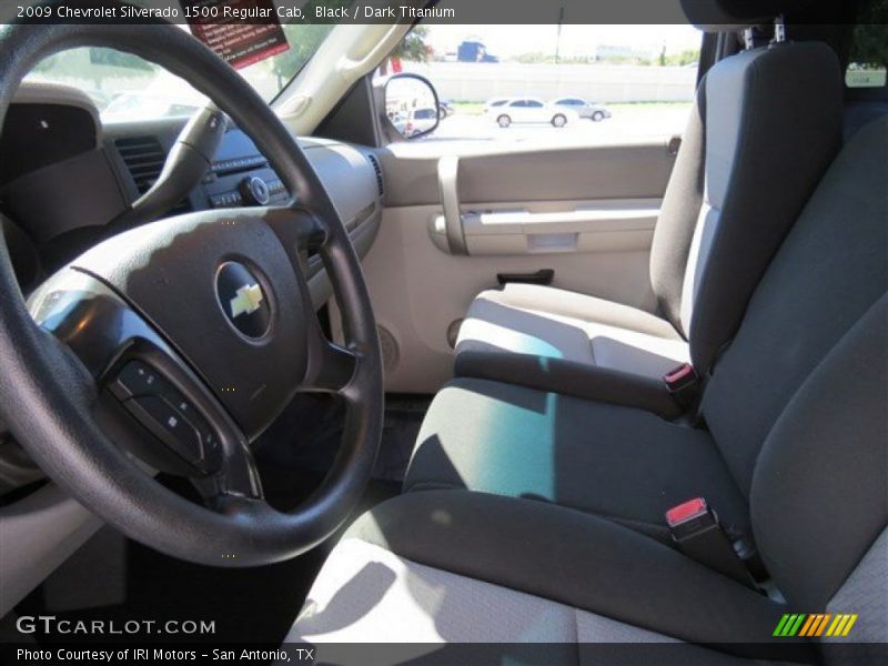 Black / Dark Titanium 2009 Chevrolet Silverado 1500 Regular Cab