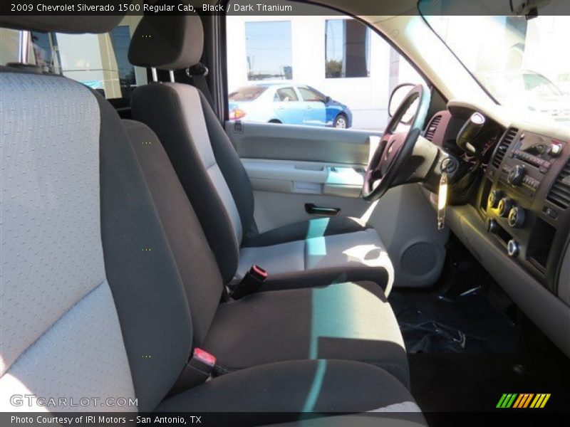 Black / Dark Titanium 2009 Chevrolet Silverado 1500 Regular Cab