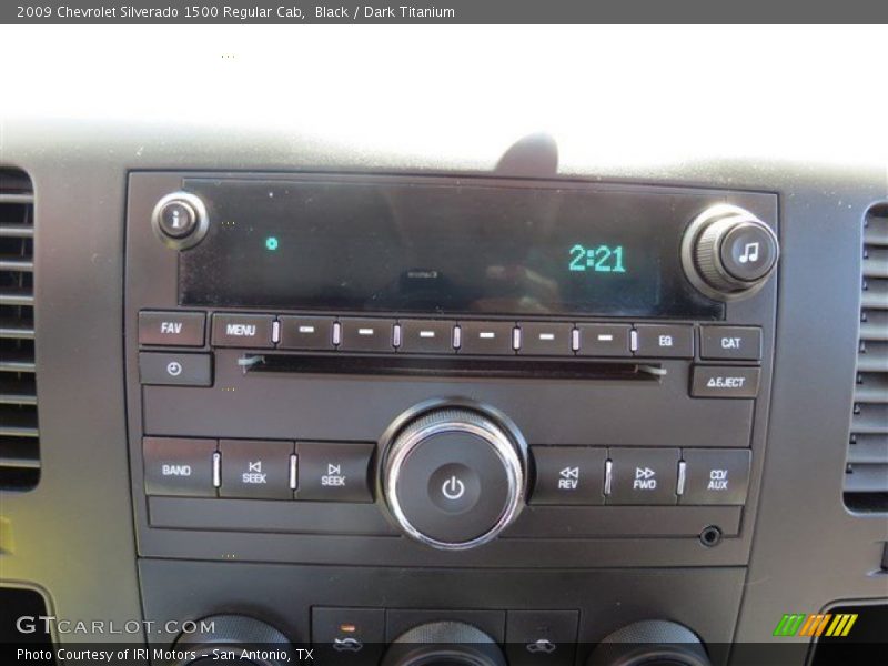 Black / Dark Titanium 2009 Chevrolet Silverado 1500 Regular Cab