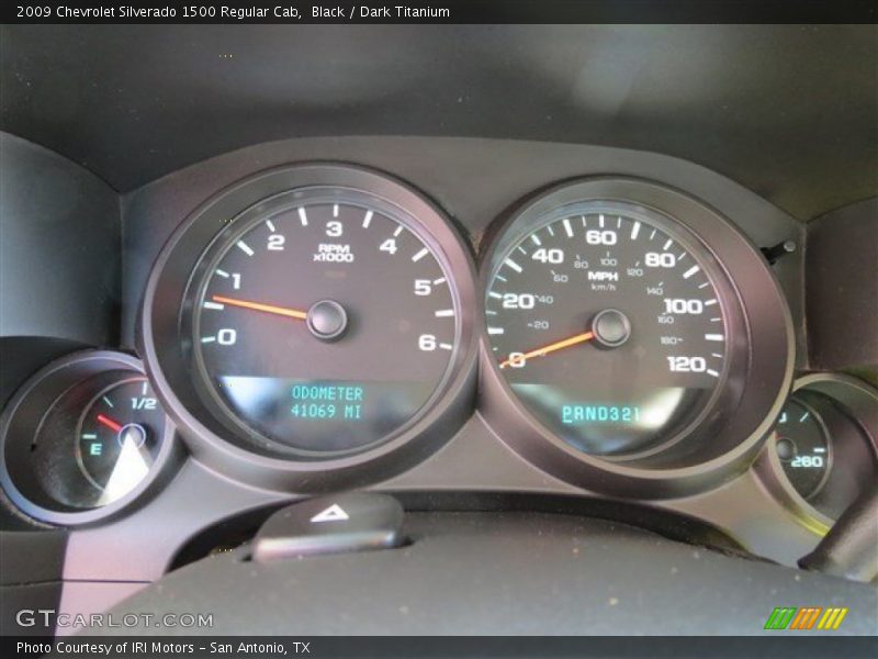 Black / Dark Titanium 2009 Chevrolet Silverado 1500 Regular Cab