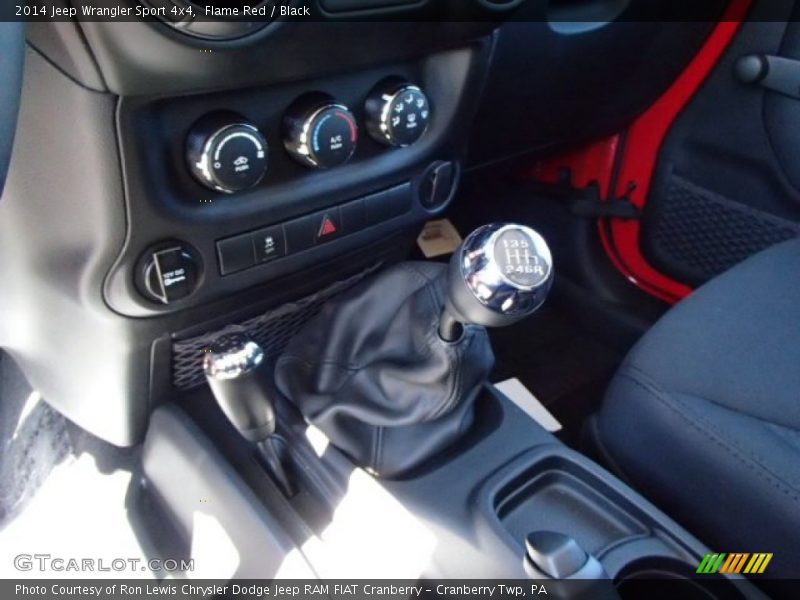 Flame Red / Black 2014 Jeep Wrangler Sport 4x4