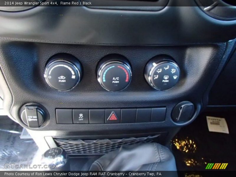 Flame Red / Black 2014 Jeep Wrangler Sport 4x4