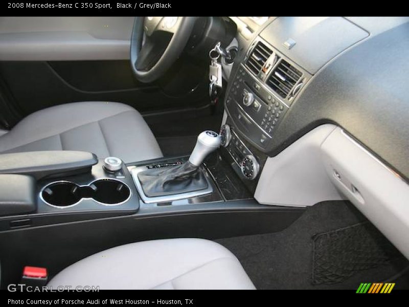 Black / Grey/Black 2008 Mercedes-Benz C 350 Sport
