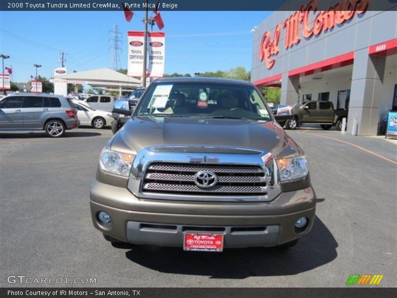 Pyrite Mica / Beige 2008 Toyota Tundra Limited CrewMax