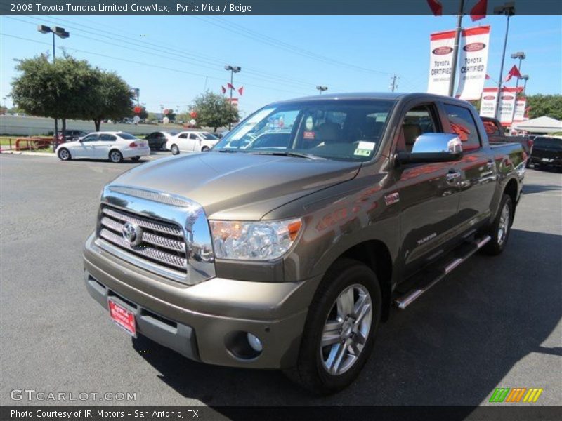 Pyrite Mica / Beige 2008 Toyota Tundra Limited CrewMax
