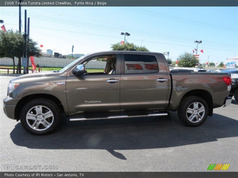 Pyrite Mica / Beige 2008 Toyota Tundra Limited CrewMax