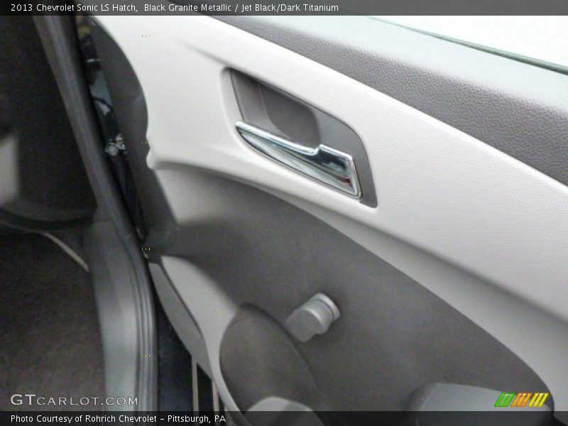 Black Granite Metallic / Jet Black/Dark Titanium 2013 Chevrolet Sonic LS Hatch