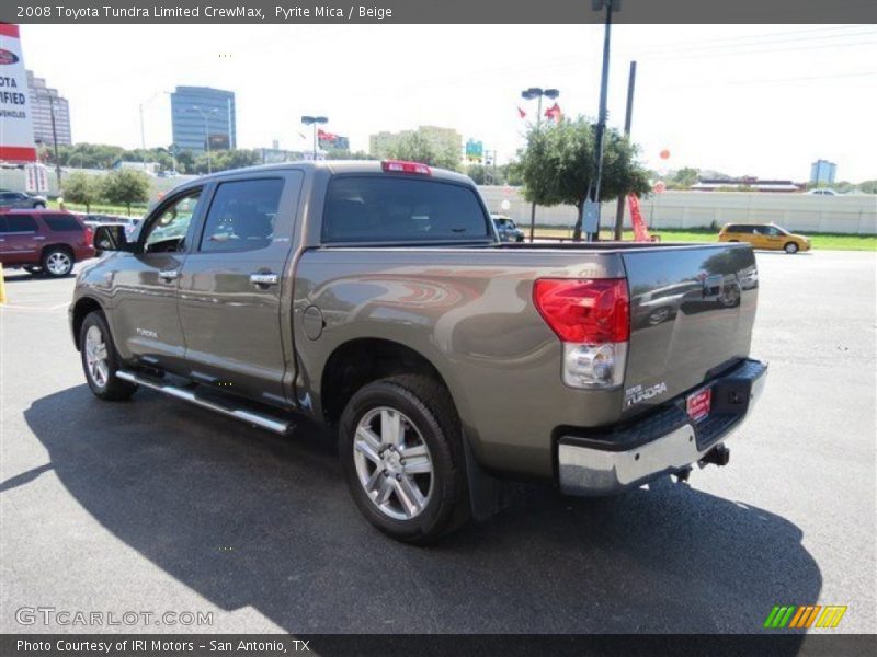 Pyrite Mica / Beige 2008 Toyota Tundra Limited CrewMax