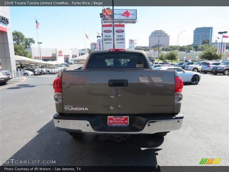 Pyrite Mica / Beige 2008 Toyota Tundra Limited CrewMax