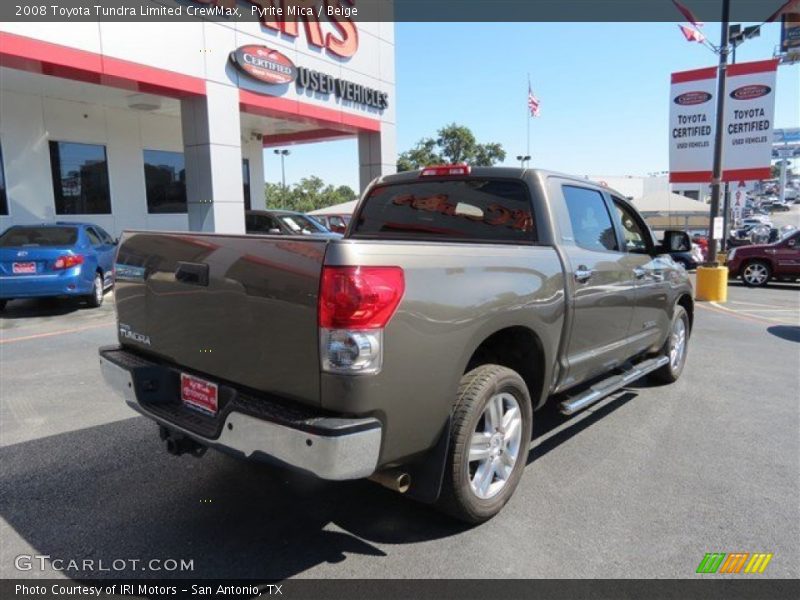 Pyrite Mica / Beige 2008 Toyota Tundra Limited CrewMax