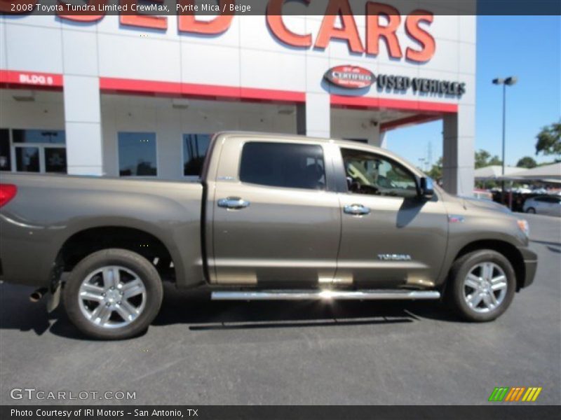 Pyrite Mica / Beige 2008 Toyota Tundra Limited CrewMax