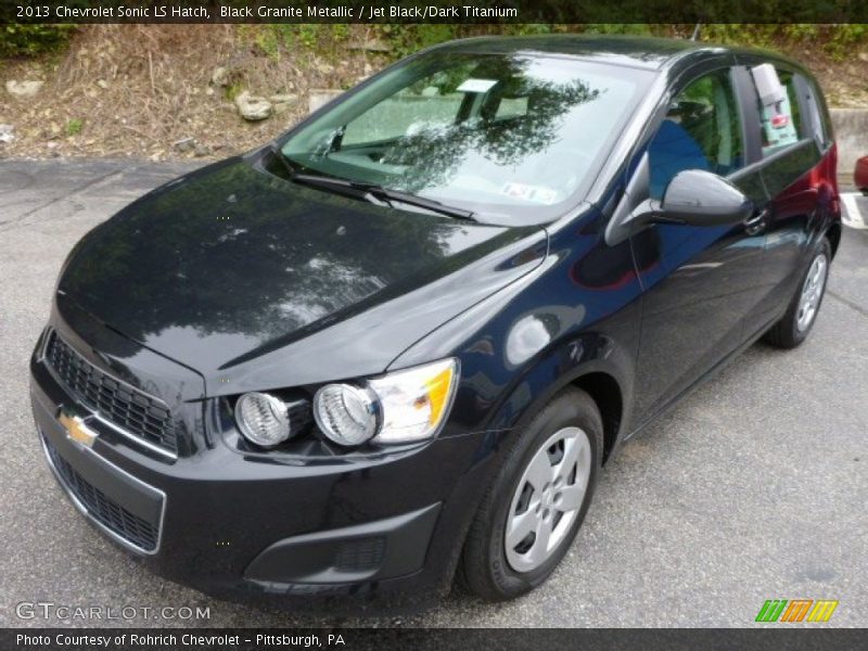 Front 3/4 View of 2013 Sonic LS Hatch