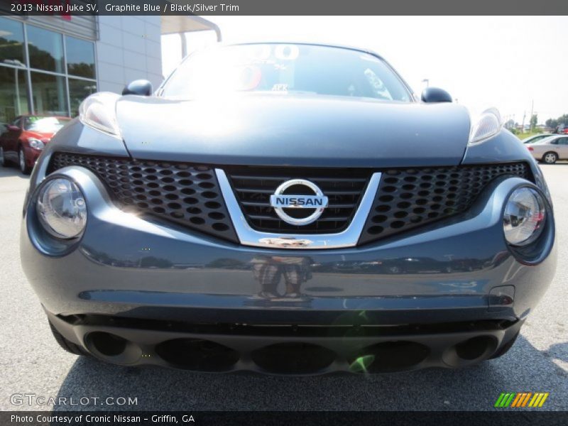 Graphite Blue / Black/Silver Trim 2013 Nissan Juke SV