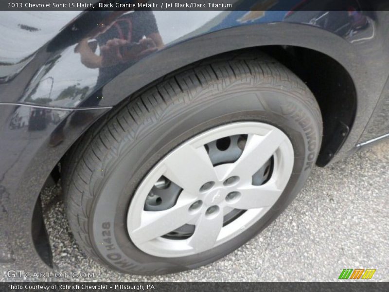 Black Granite Metallic / Jet Black/Dark Titanium 2013 Chevrolet Sonic LS Hatch