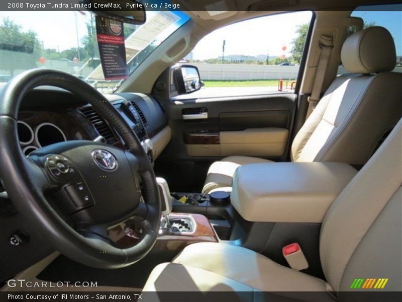 Pyrite Mica / Beige 2008 Toyota Tundra Limited CrewMax