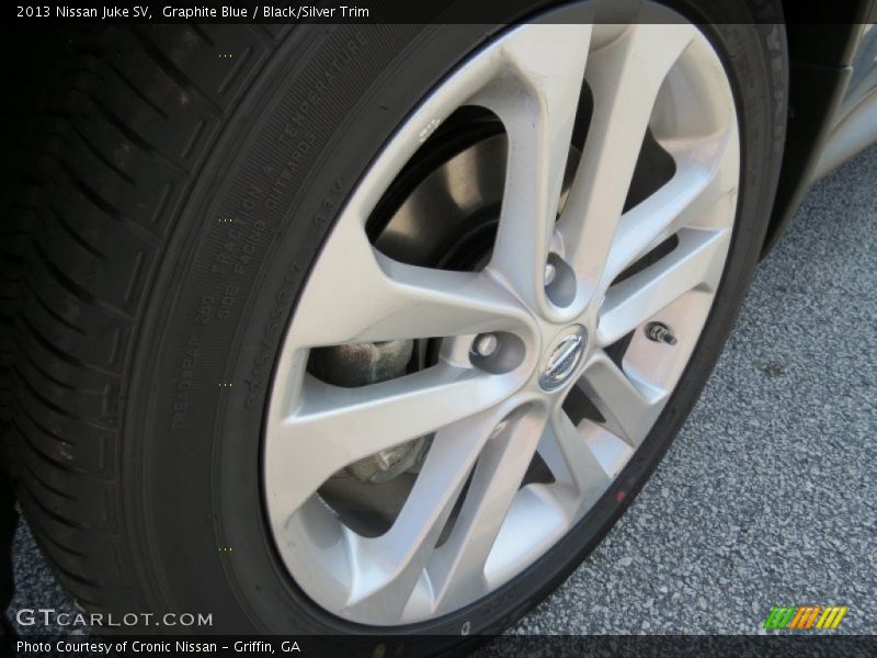 Graphite Blue / Black/Silver Trim 2013 Nissan Juke SV