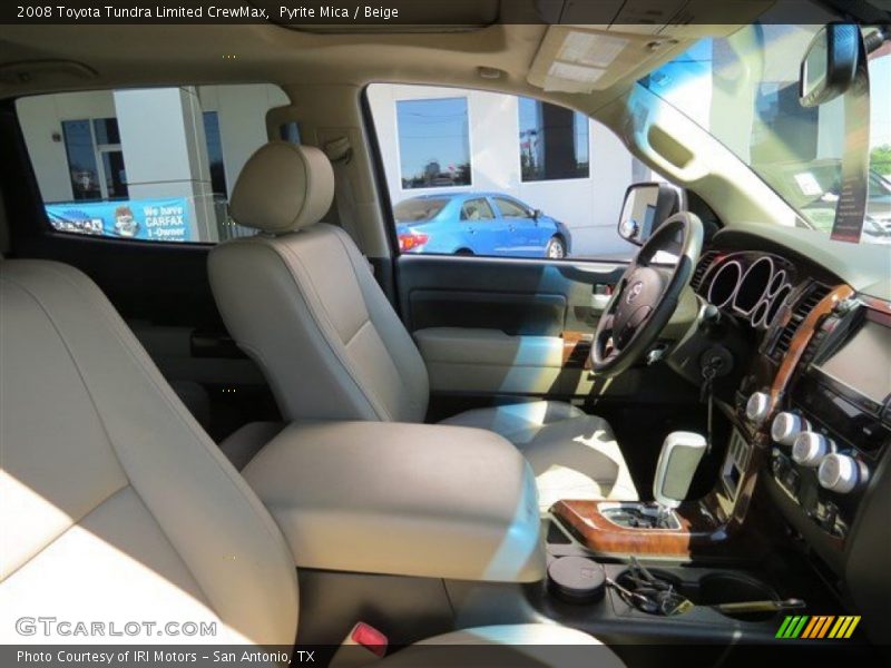Pyrite Mica / Beige 2008 Toyota Tundra Limited CrewMax