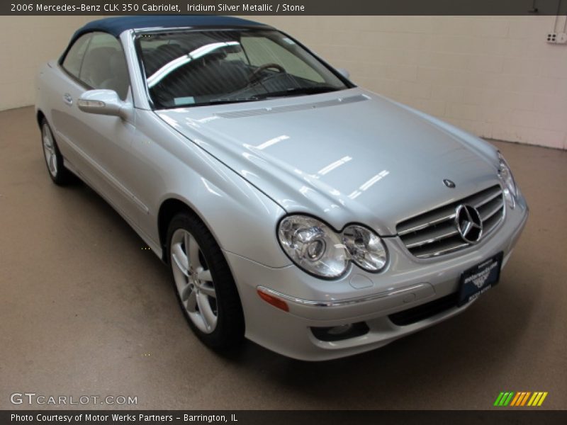 Iridium Silver Metallic / Stone 2006 Mercedes-Benz CLK 350 Cabriolet