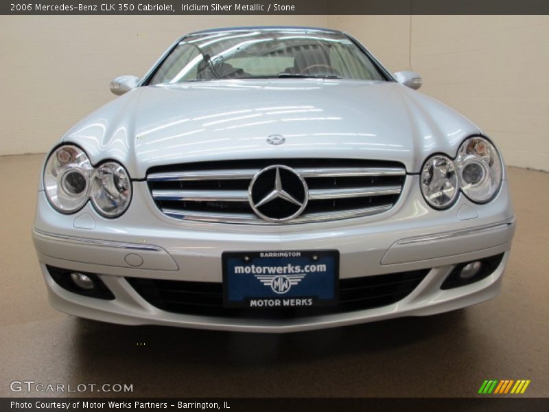 Iridium Silver Metallic / Stone 2006 Mercedes-Benz CLK 350 Cabriolet