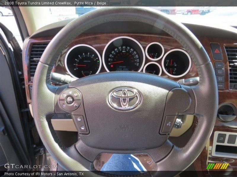 Pyrite Mica / Beige 2008 Toyota Tundra Limited CrewMax
