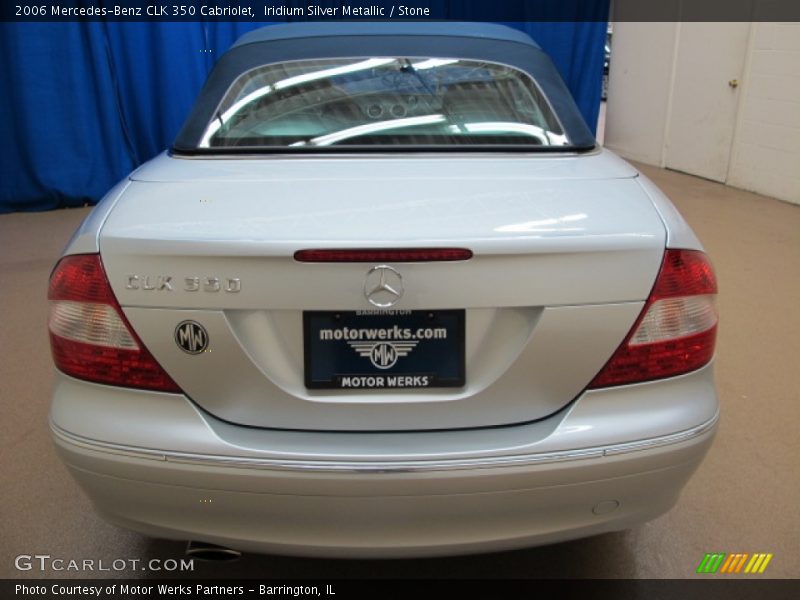 Iridium Silver Metallic / Stone 2006 Mercedes-Benz CLK 350 Cabriolet